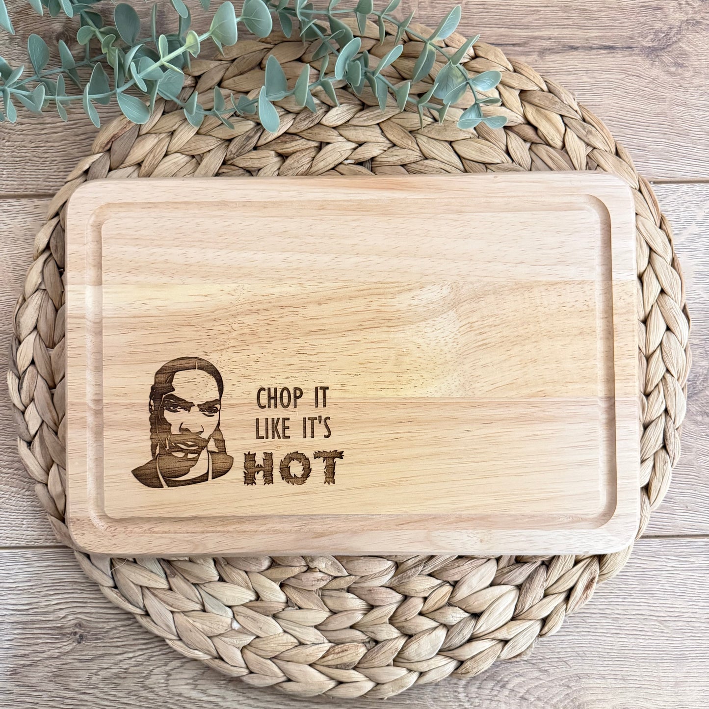 Chop It Like It's Hot Engraved Chopping Board