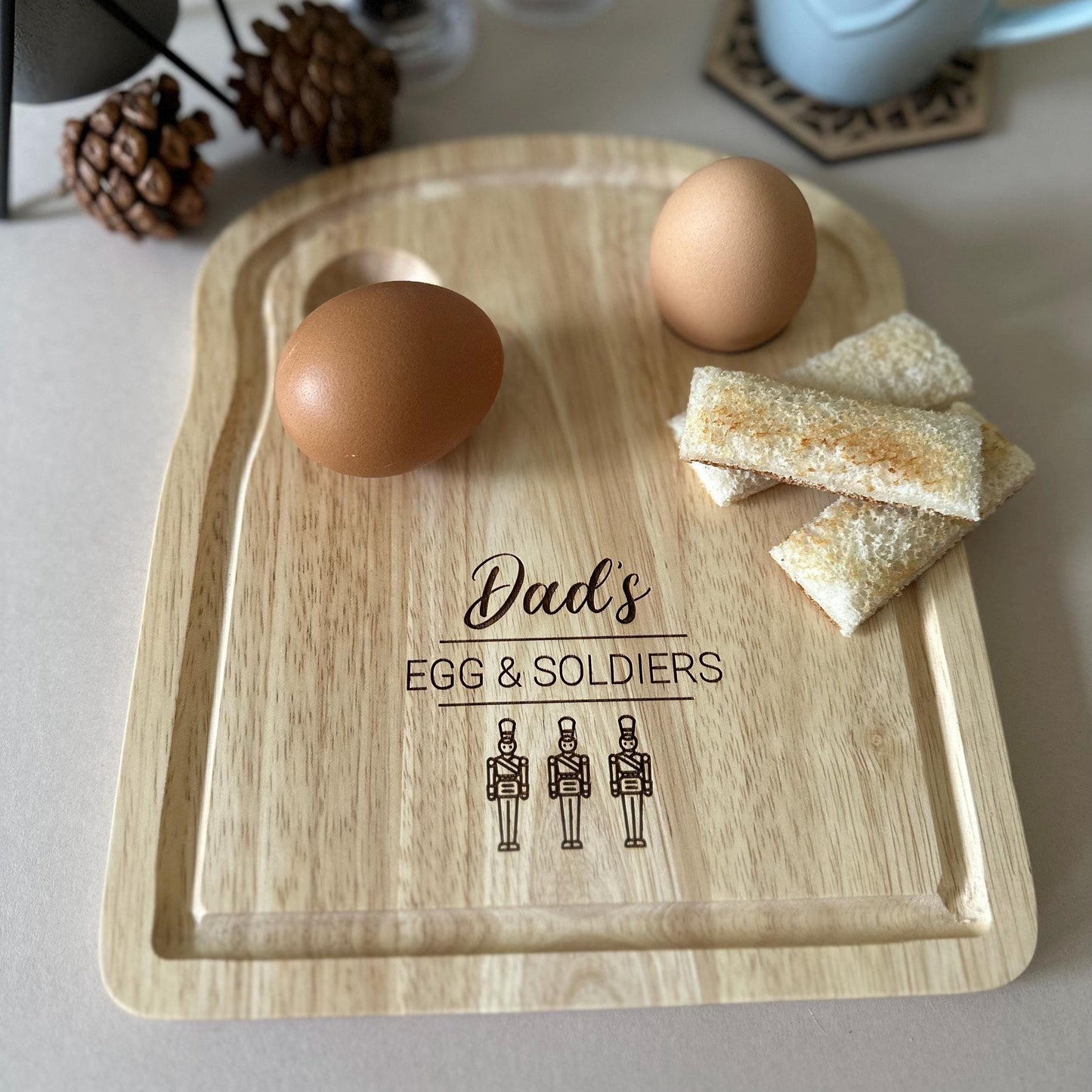 Egg & Soldiers Board
