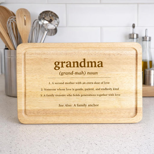 Grandma Mother's Day Engraved Chopping Board
