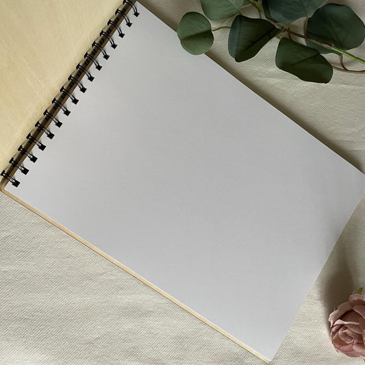 Personalised Wedding Guest Book | Wooden | Keepsake | Rustic | Engraved | Guest Book | Scrapbook | Photo Album