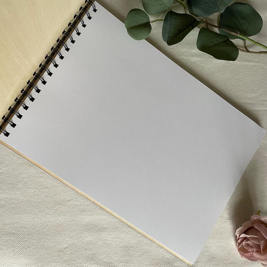 Personalised Wedding Guest Book | Wooden | Keepsake | Rustic | Engraved | Guest Book | Scrapbook | Photo Album