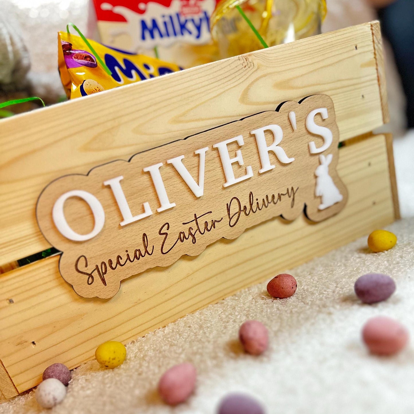 Easter Crate and Plaque
