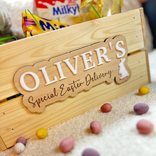 Easter Crate and Plaque