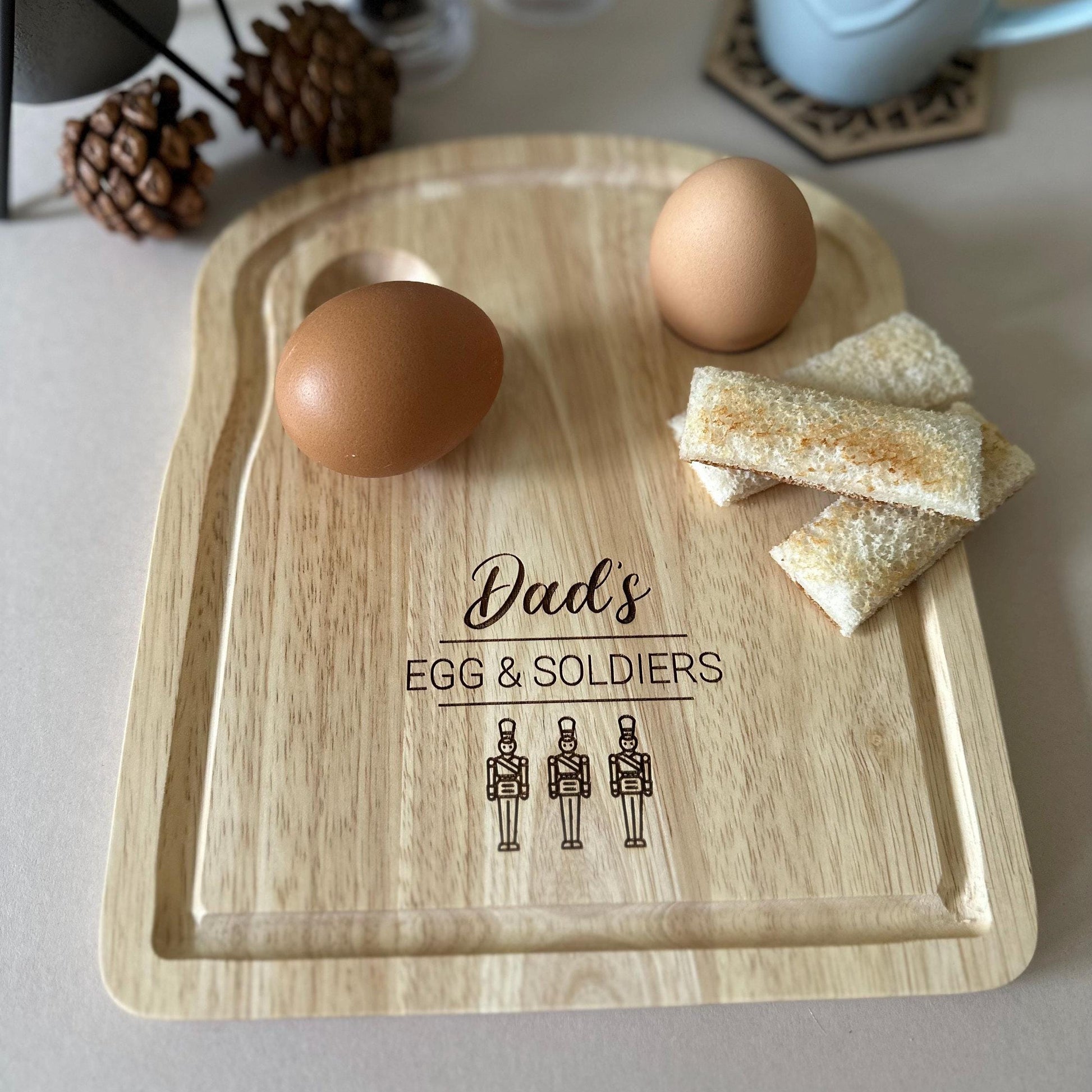 Egg & Soldiers Board