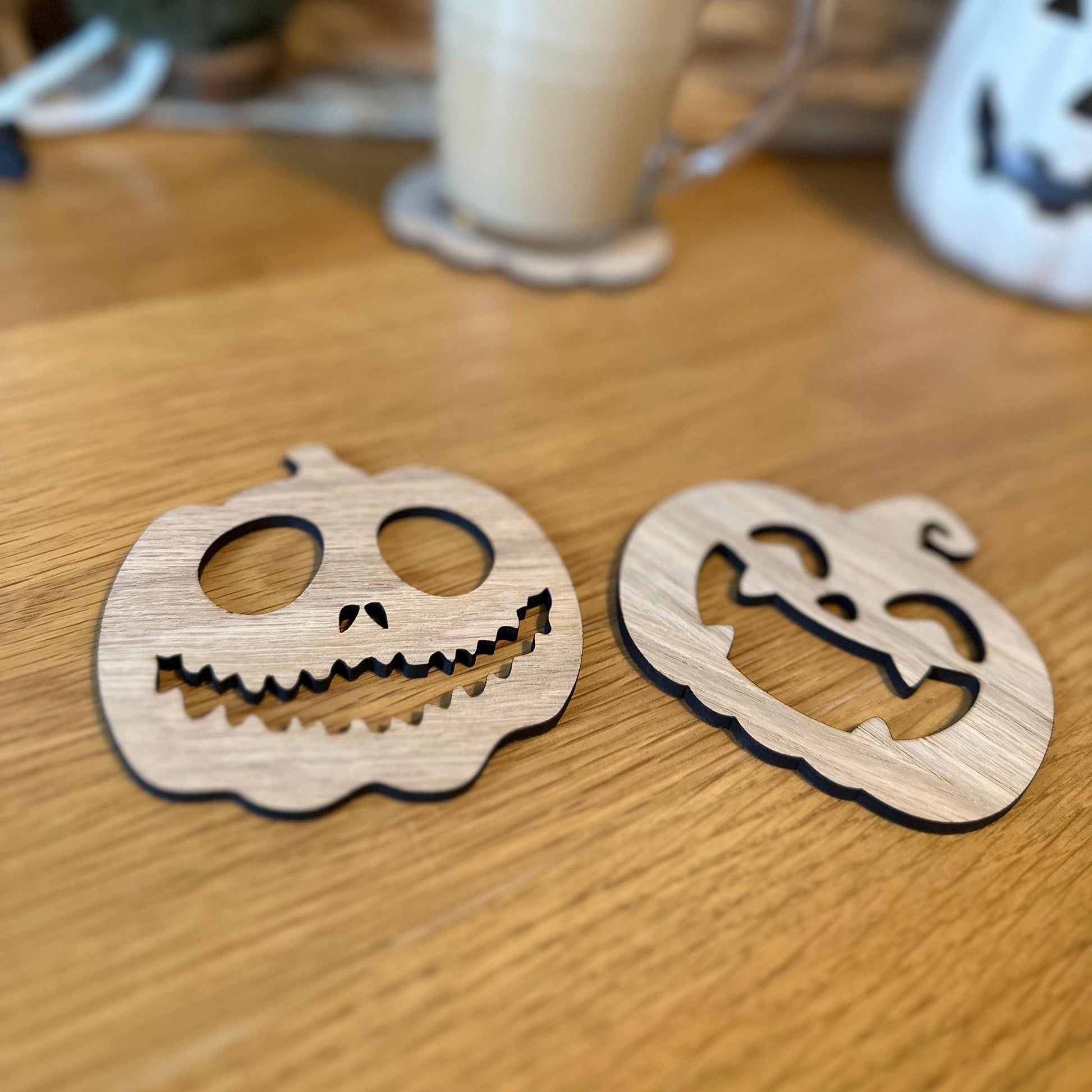 Pumpkin, Halloween Coaster - Set of 4