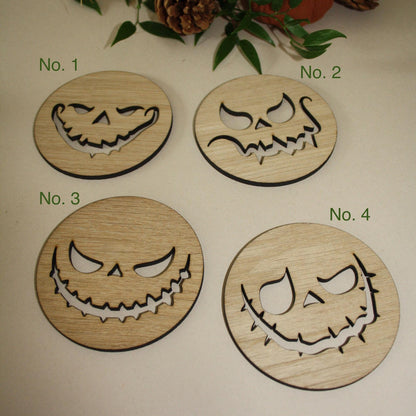 Pumpkin, Halloween Coaster - Set of 4