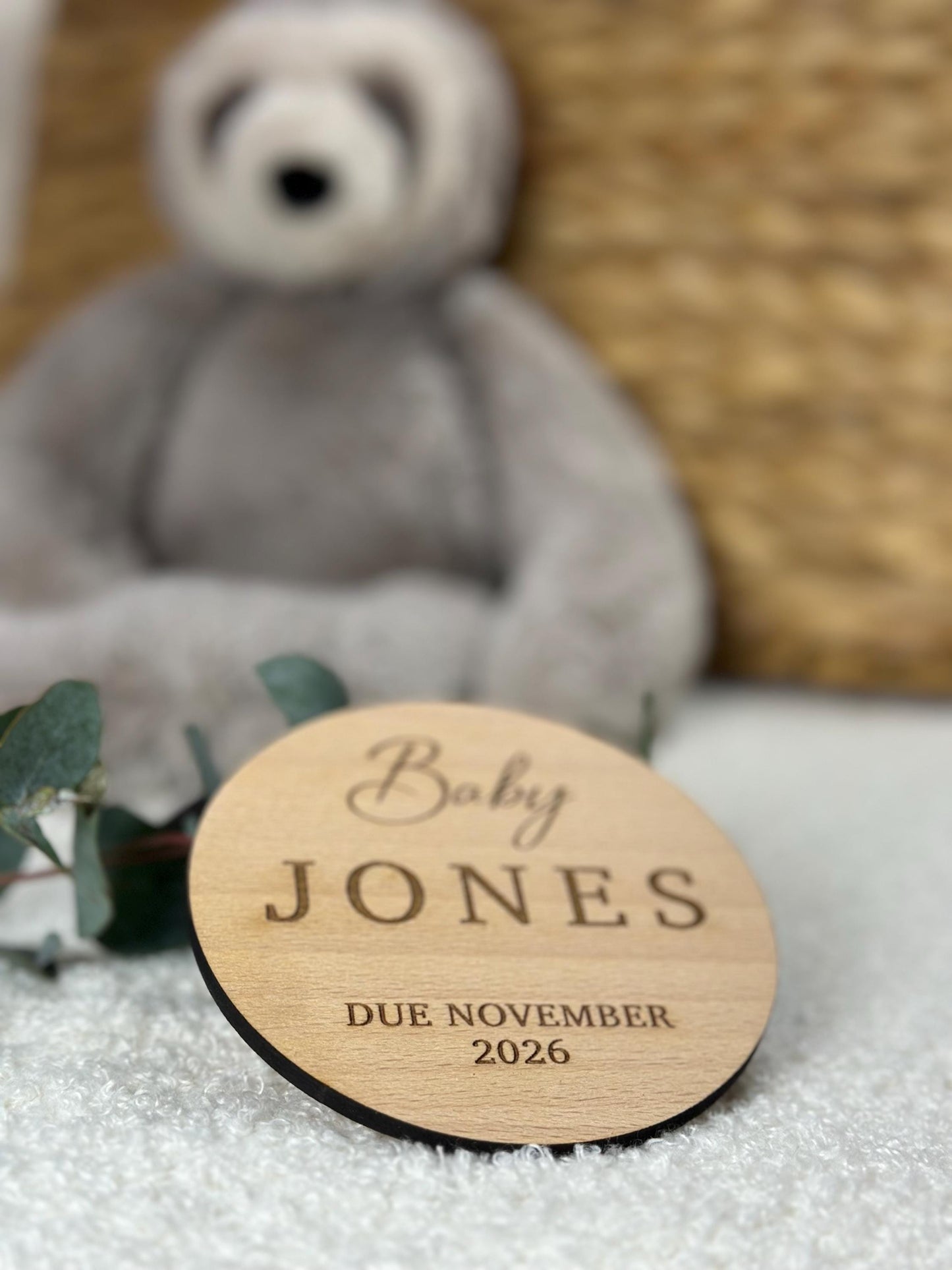 Pregnancy Announcement Disc