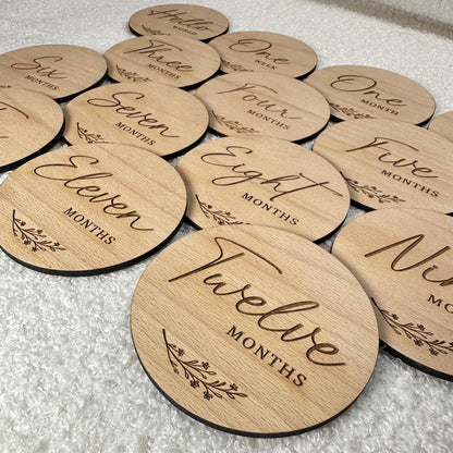 Baby Milestone Disc Set