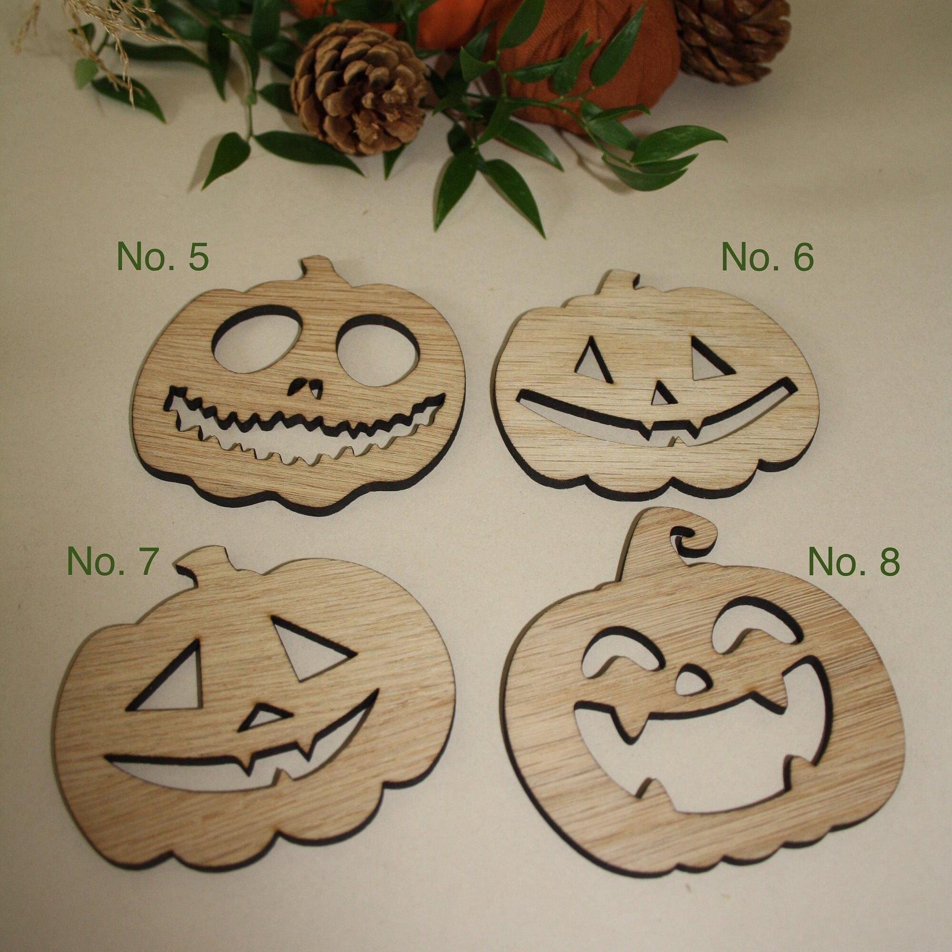 Pumpkin, Halloween Coaster - Set of 4