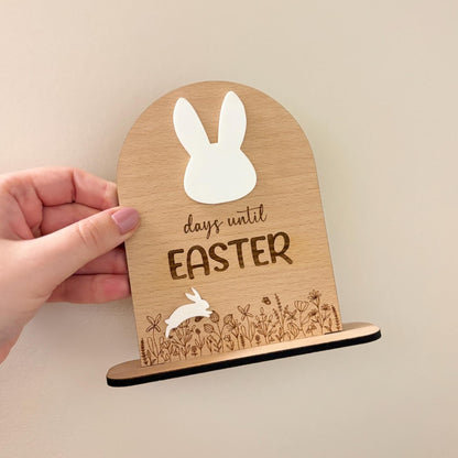 Days Until Easter Countdown Sign
