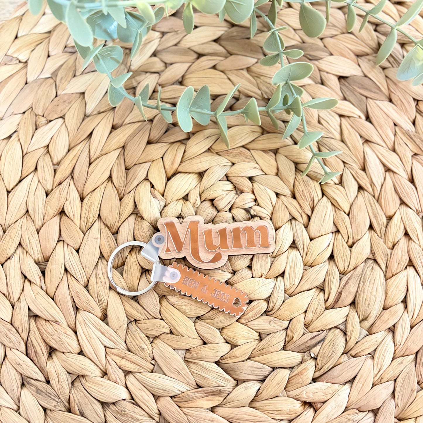 Mum Keyring