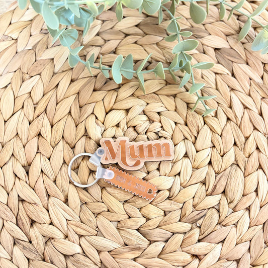 Mum Keyring