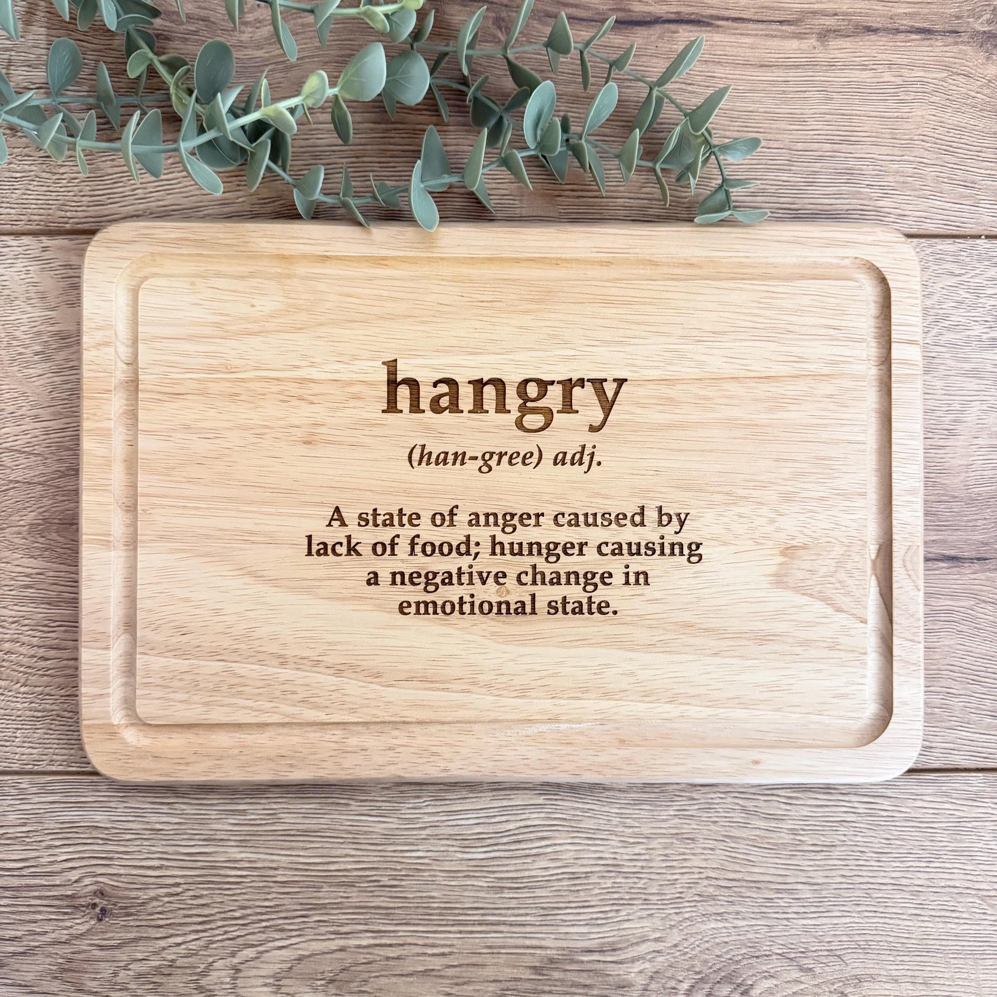 Hangry Engraved Chopping Board