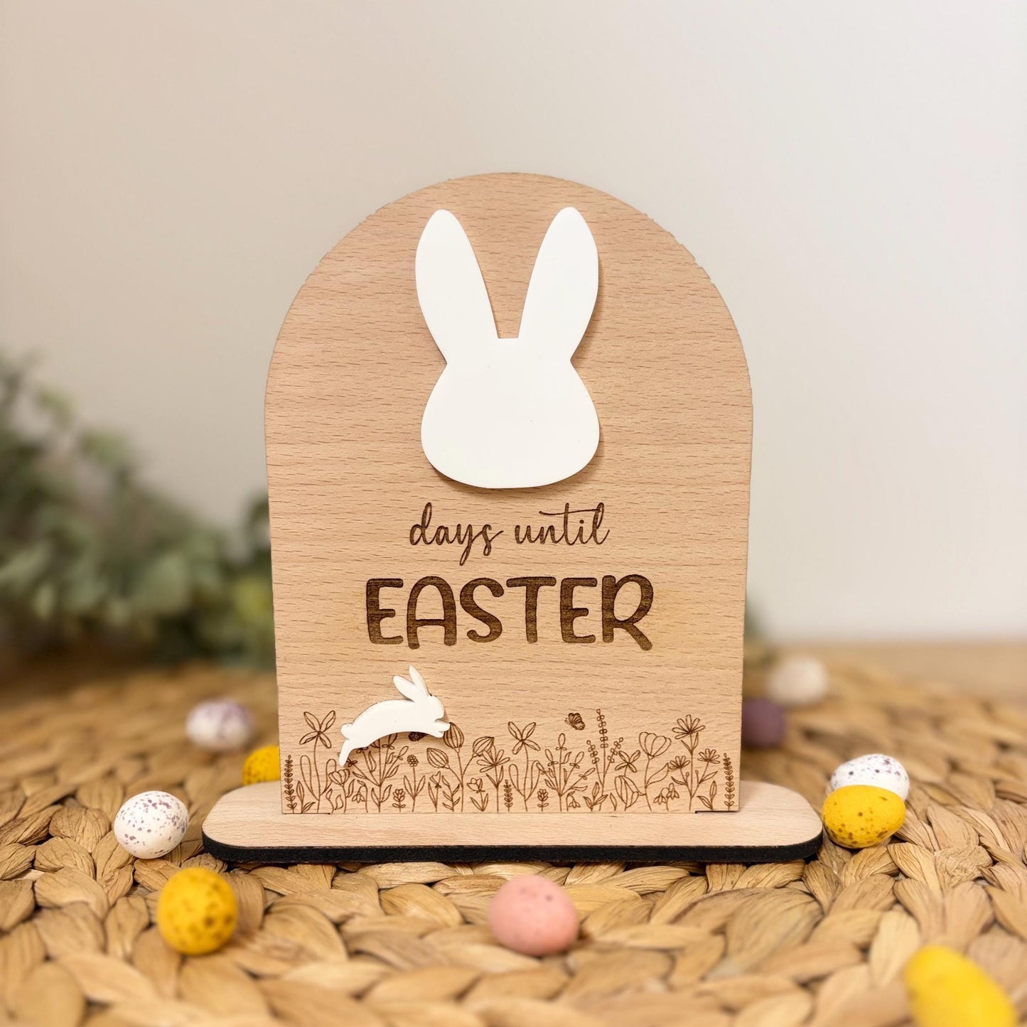 Days Until Easter Countdown Sign