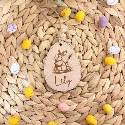 Easter Monster Truck Engraved Tag