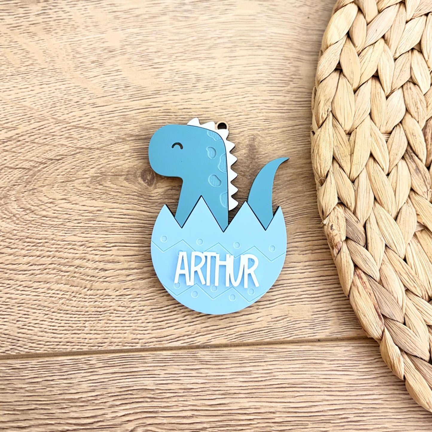 Dinosaur Easter Tag