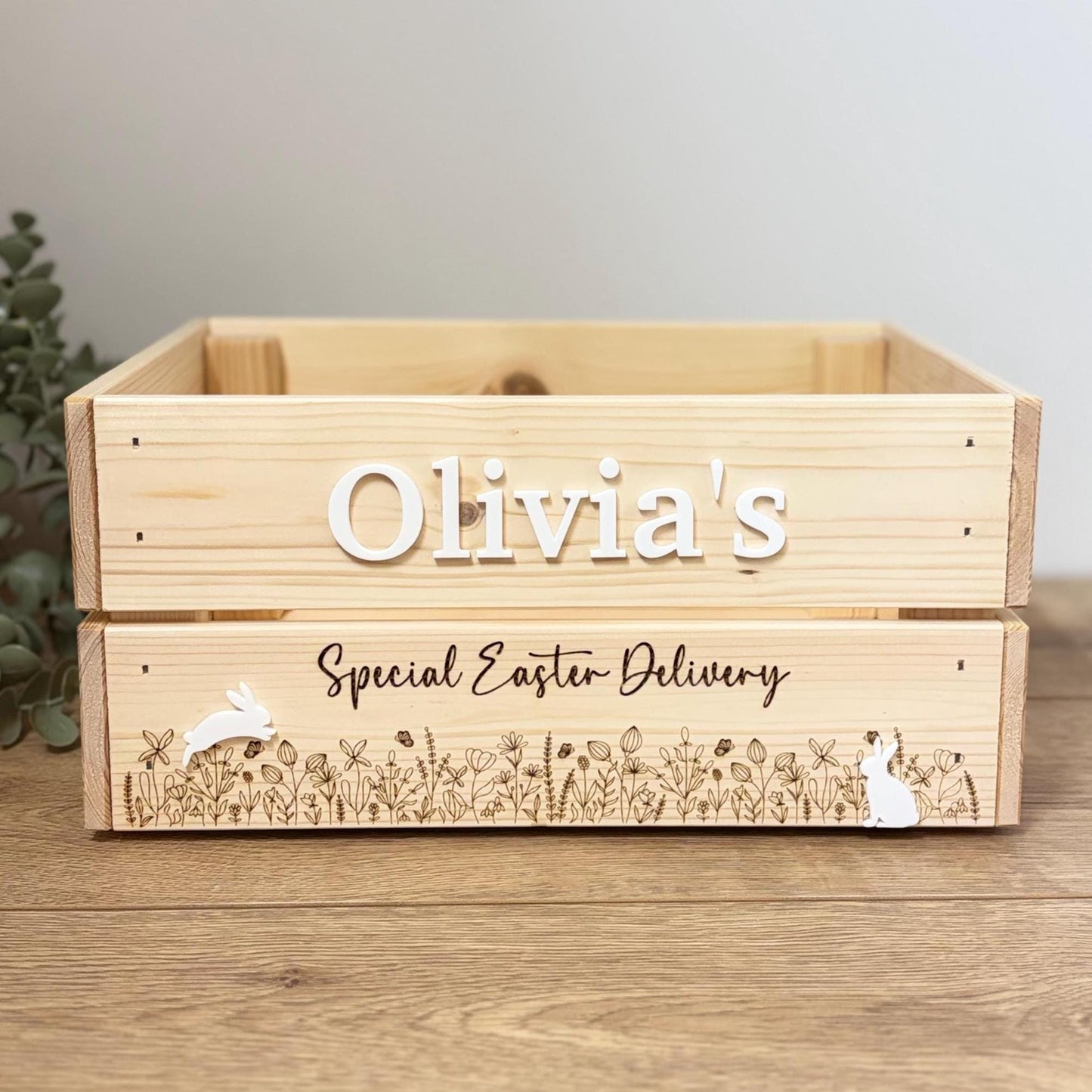 Easter Wild Flower Crate