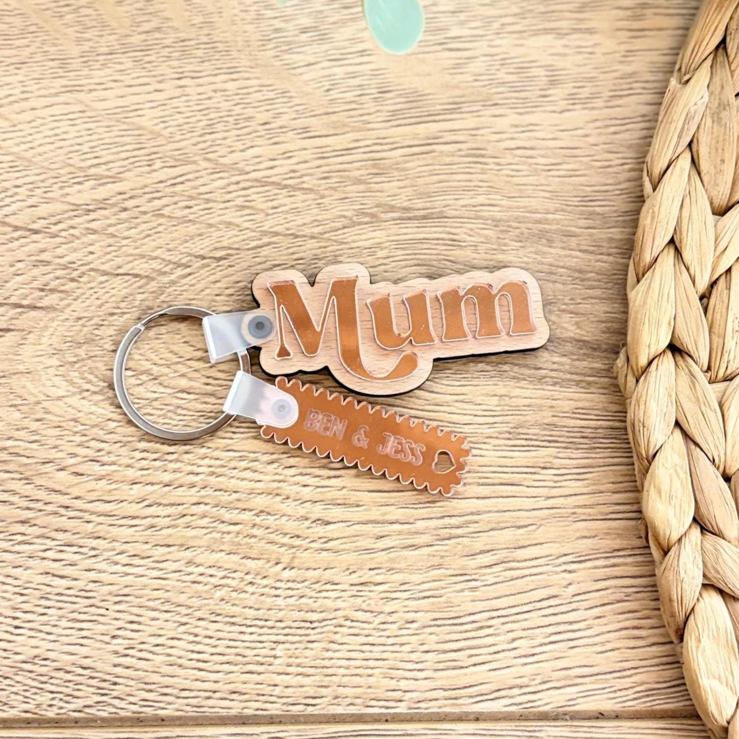 Mum Keyring