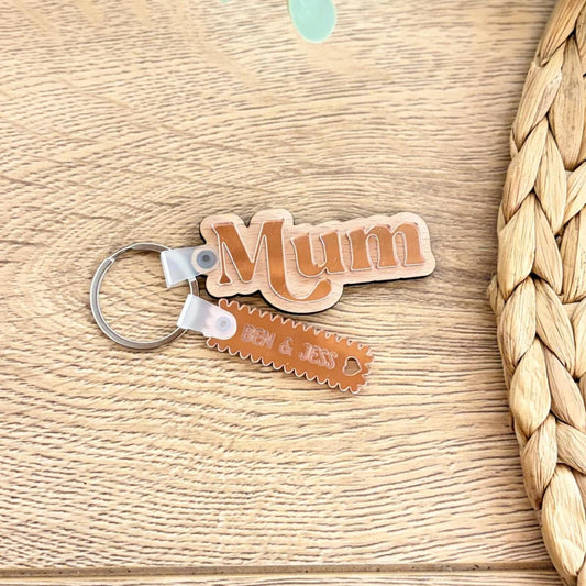 Mum Keyring
