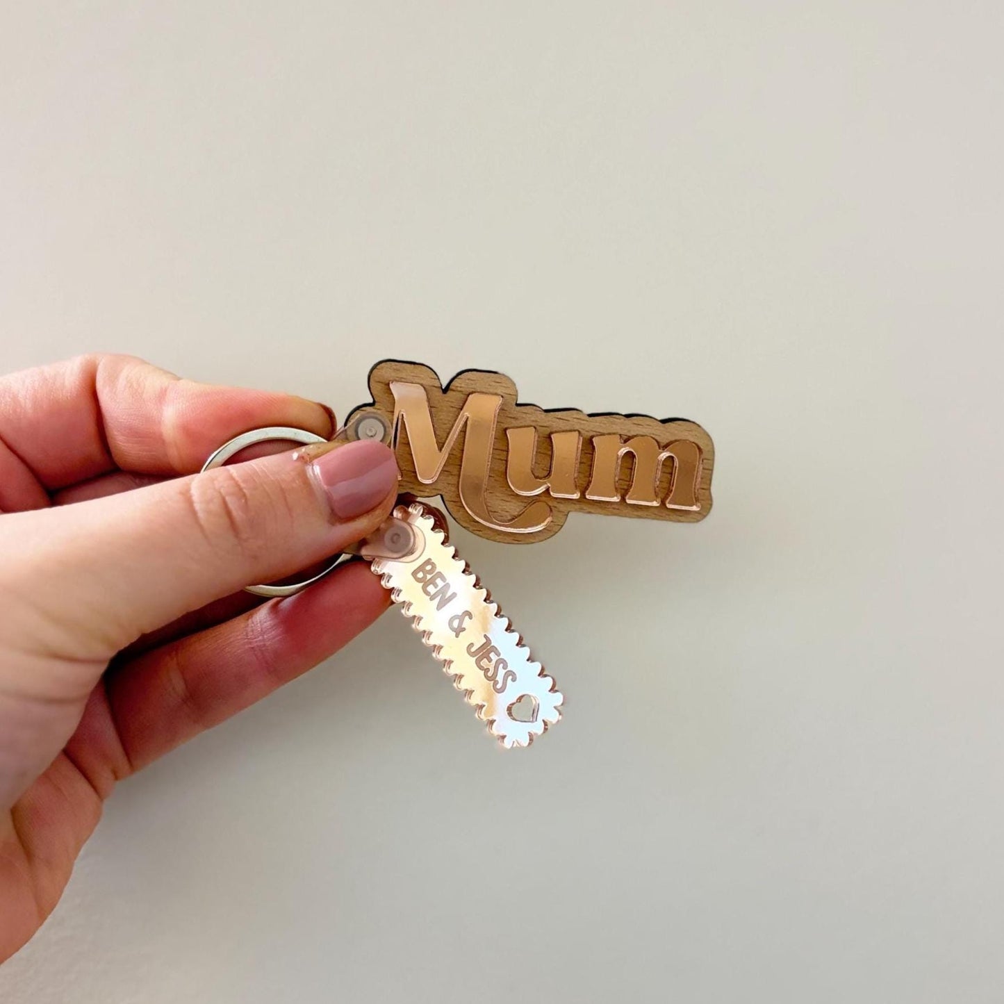 Mum Keyring