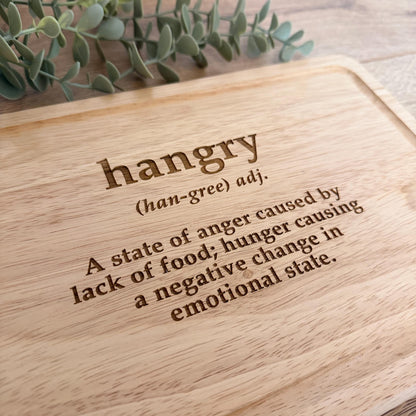 Hangry Engraved Chopping Board