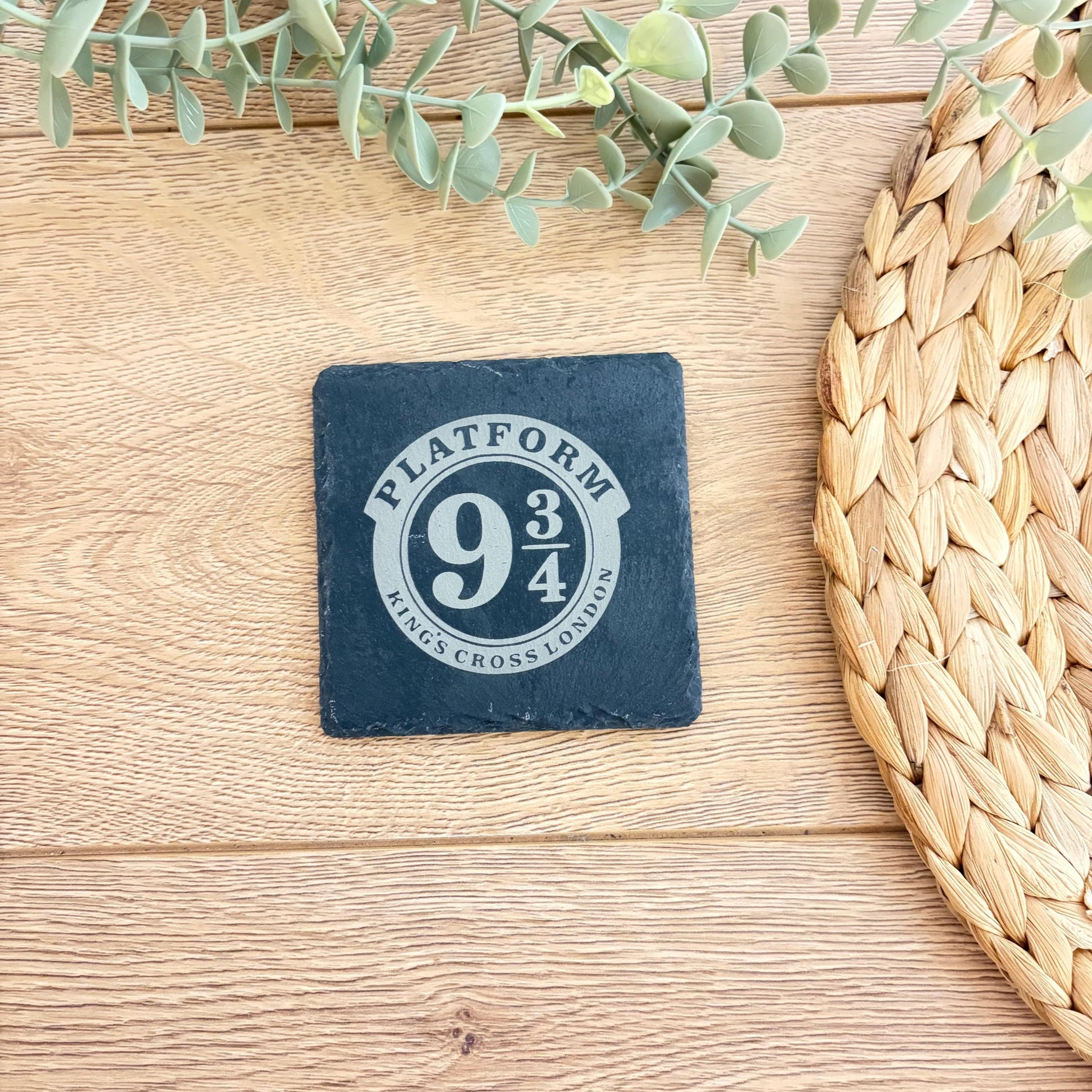 Platform 9 3/4 Slate Coaster