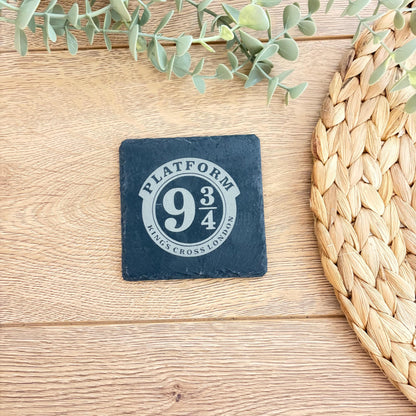 Platform 9 3/4 Slate Coaster