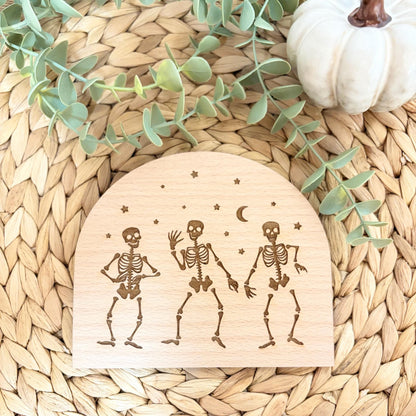 Dancing Skeleton Shelf Sitter | Halloween Decor | Spooky Season
