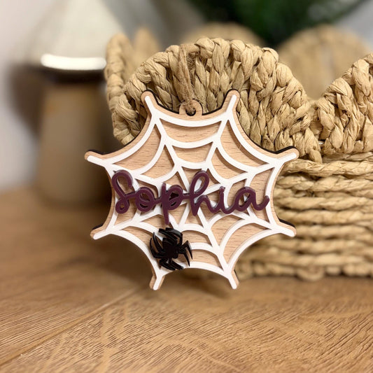 Personalised Boo Basket Gift Tag | Halloween | Spider Web Gift Tag | Gift | Trick or Treat