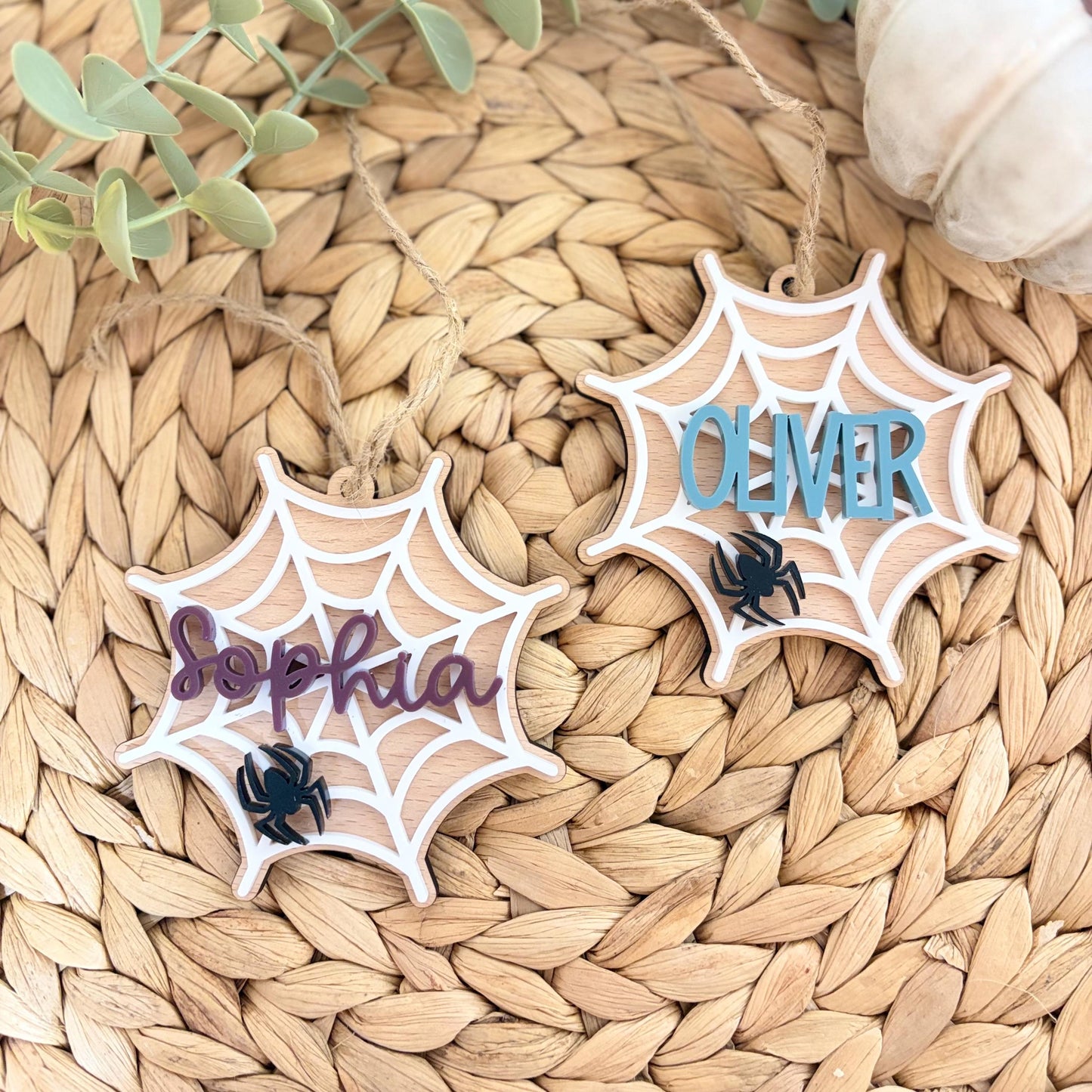 Personalised Boo Basket Gift Tag | Halloween | Spider Web Gift Tag | Gift | Trick or Treat