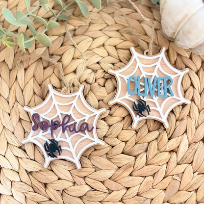 Personalised Boo Basket Gift Tag | Halloween | Spider Web Gift Tag | Gift | Trick or Treat