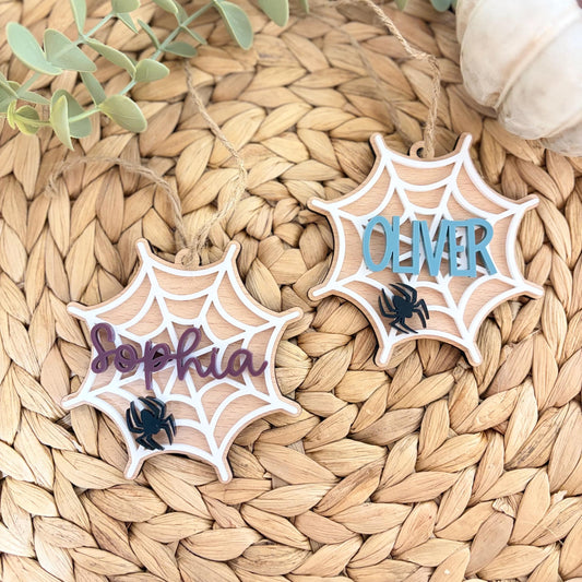Personalised Boo Basket Gift Tag | Halloween | Spider Web Gift Tag | Gift | Trick or Treat
