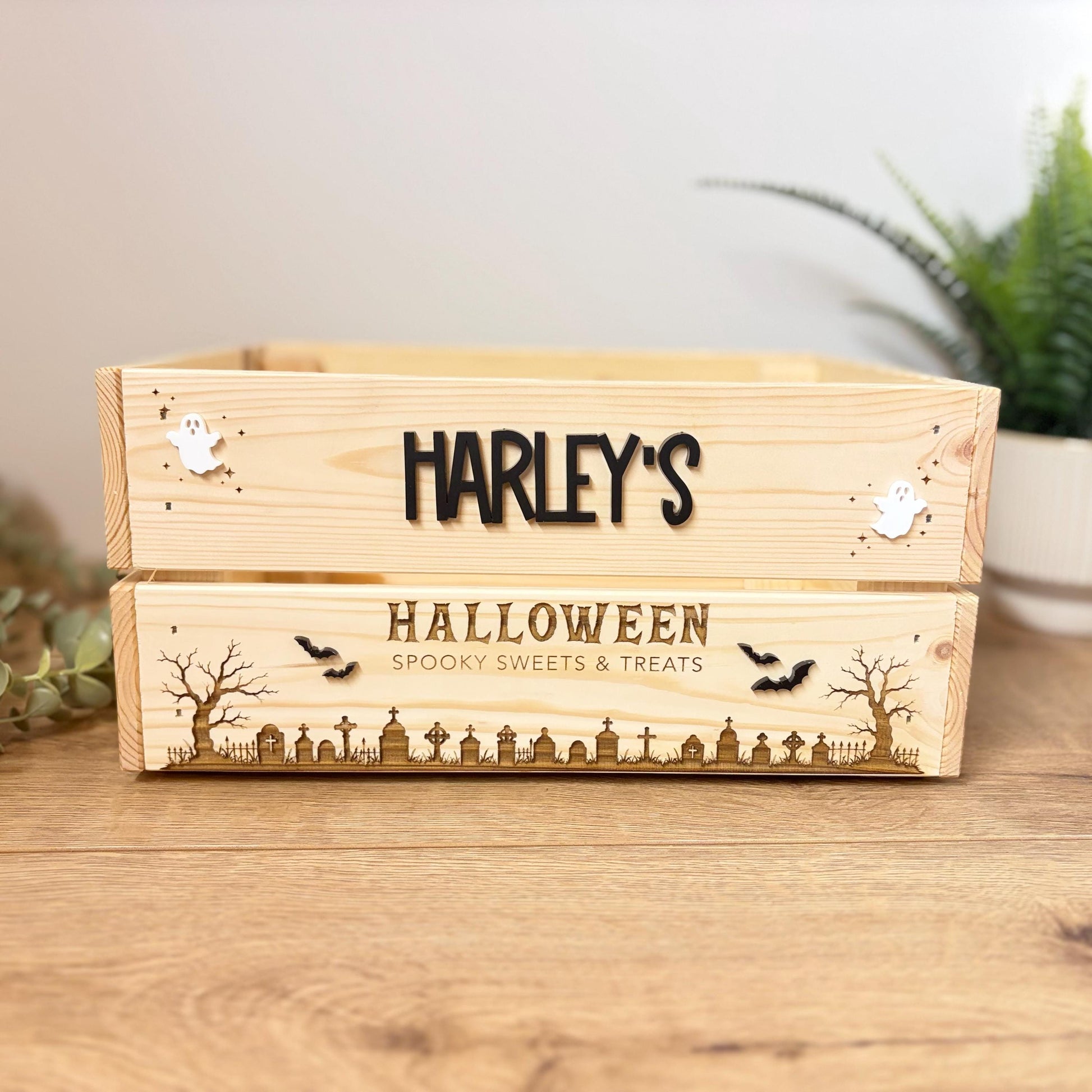 Personalised Halloween Create | Boo Basket | Gift