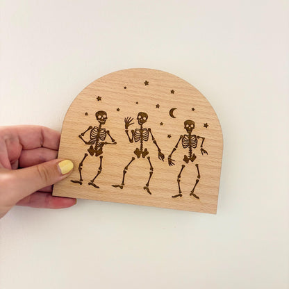 Dancing Skeleton Shelf Sitter | Halloween Decor | Spooky Season