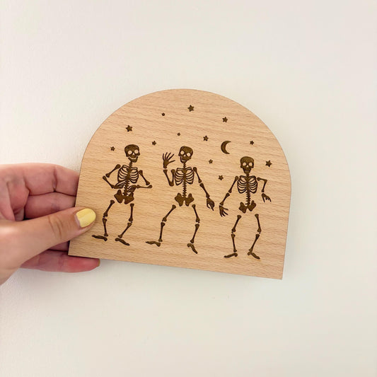 Dancing Skeleton Shelf Sitter | Halloween Decor | Spooky Season