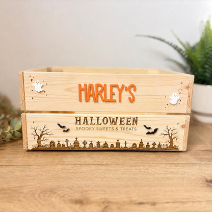 Personalised Halloween Create | Boo Basket | Gift